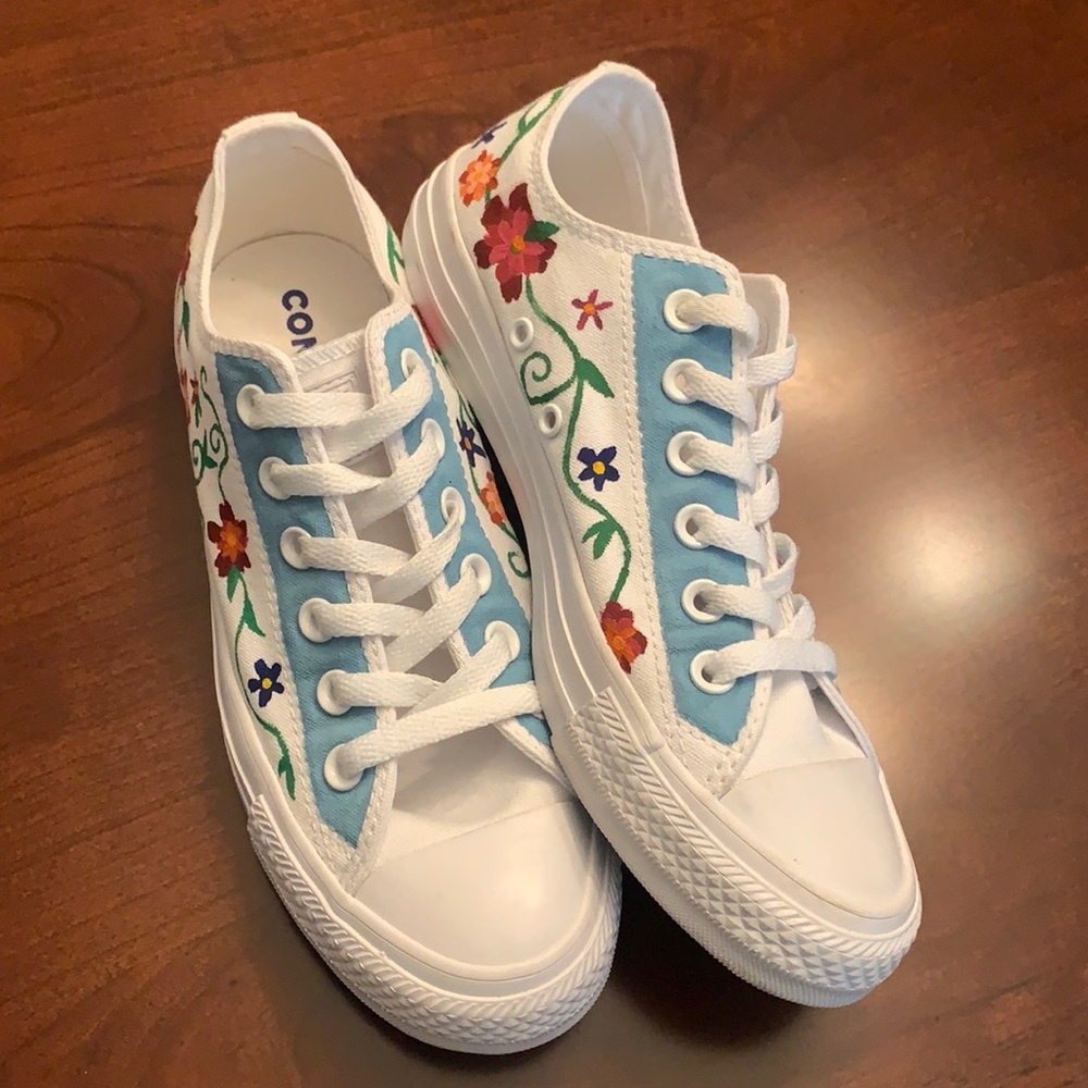 White Converse